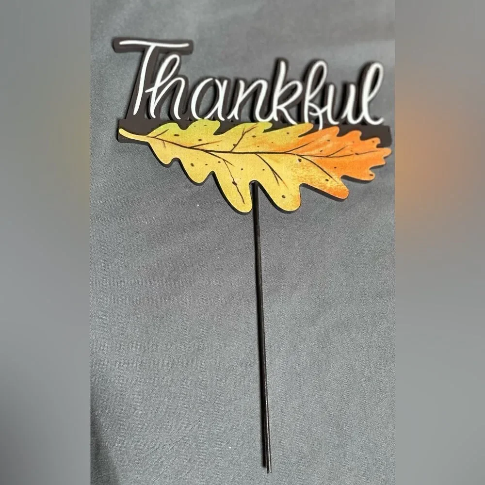 3 NEW Harvest Autumn Thanksgiving Thankful Harvest Blessings Accessorie…